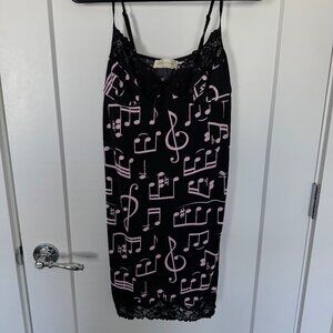 Peter Alexander Women's Music Slip Dress | Size M